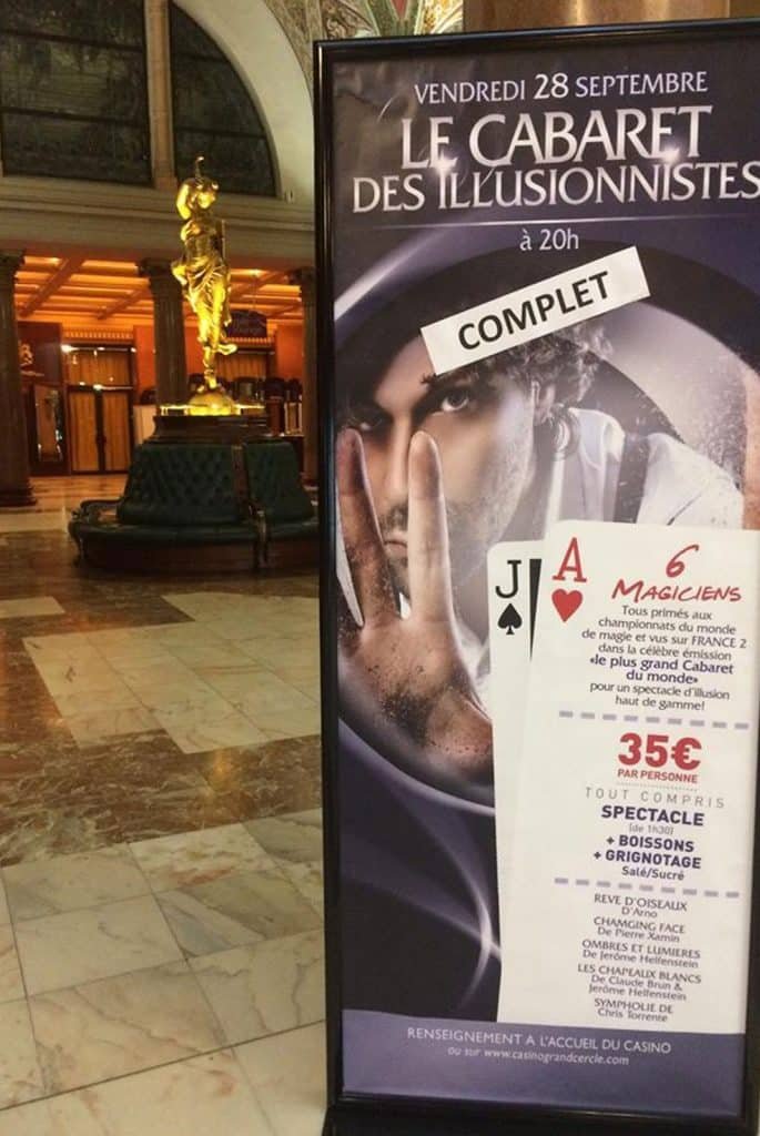 Scène partagée Les cabaret des illusionnistes