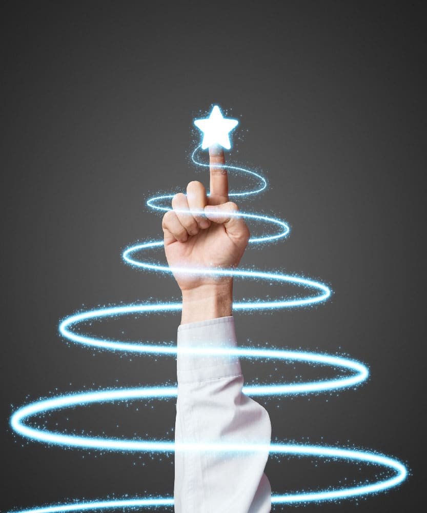 close-up-Arbre-de-noel-claude-brun-magicien close-up-Arbre-de-noel-claude-brun-magicien